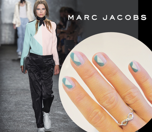 HOW TO: Marc by Marc Jacobs nail art