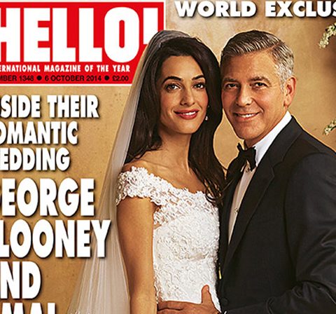 Eerste beelden: het huwelijk van George Clooney