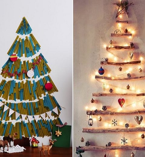 3 alternatieven op de traditionele kerstboom
