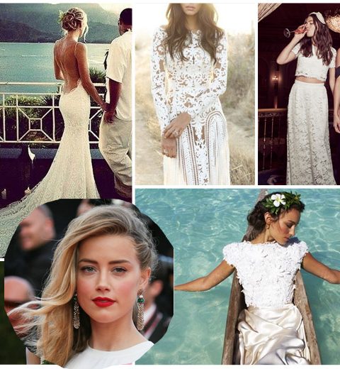 Amber Heard: 10 jurken voor een strandhuwelijk