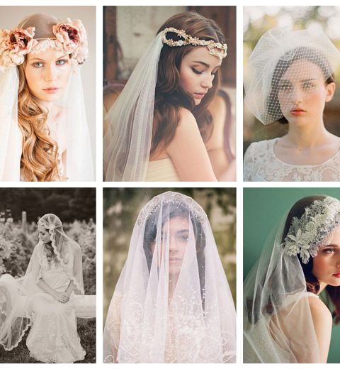 How to: 7 manieren om een bruidsluier te dragen