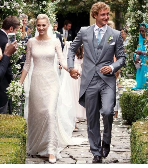 Royal wedding: dit zijn alle bruidsjurken van Beatrice Borromeo