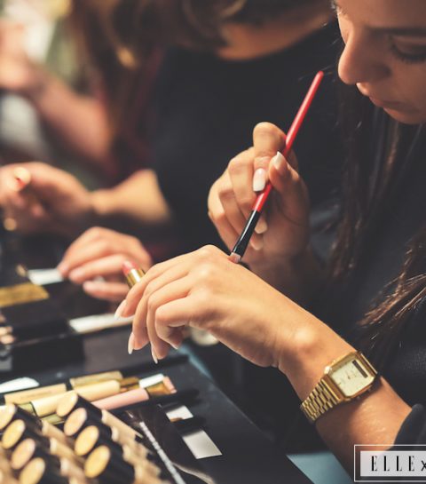 Beeldverslag: zo leuk was de make-up workshop van Yves Saint Laurent Beauté