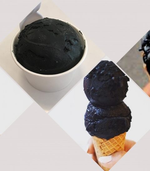 Desserttrend: zwart ijs