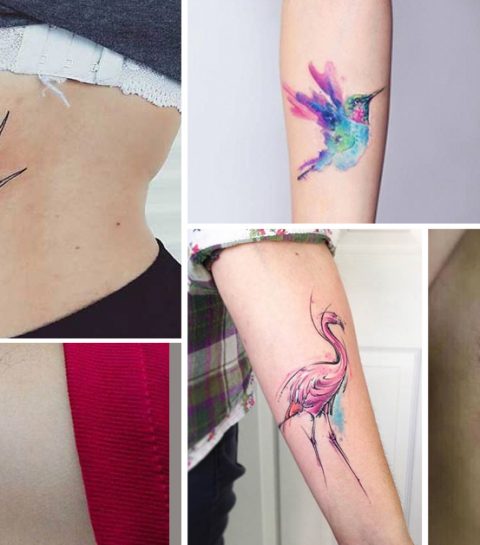 Trend alert: de aquarel tattoo