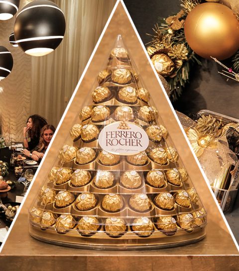 Herbeleef het golden dinner van ELLE x Ferrero Rocher