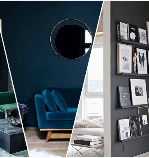 25 redenen om te kiezen voor donkere muren in je interieur!