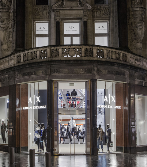 Nieuw in Antwerpen: Armani Exchange store