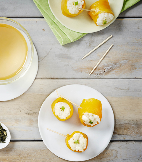 Recept: Rijstpuddingsushi met Japanse Sencha thee
