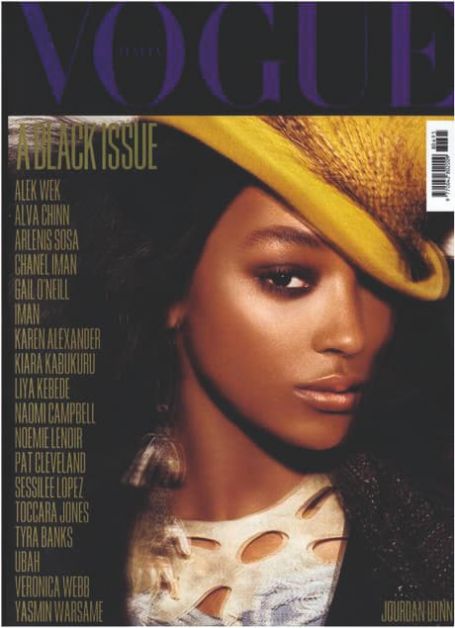 Vogue Italia - a black issue