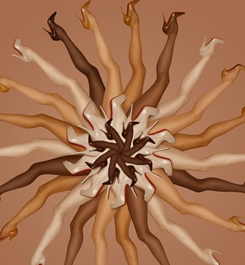 « Les Nudes » de Louboutin, à chaque couleur de peau son escarpin