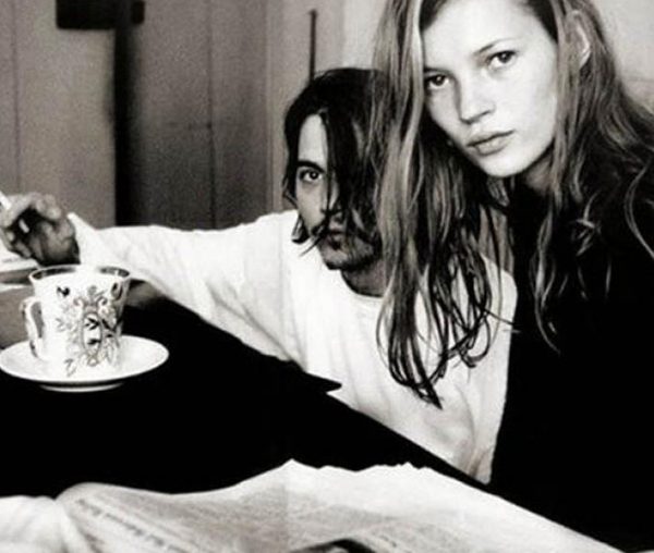 Les plus belles photos du couple Johnny Depp- Kate Moss