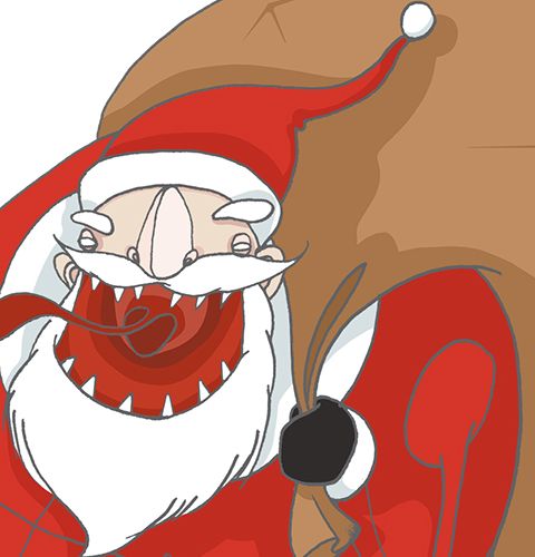 Santa Claus is a bitch !