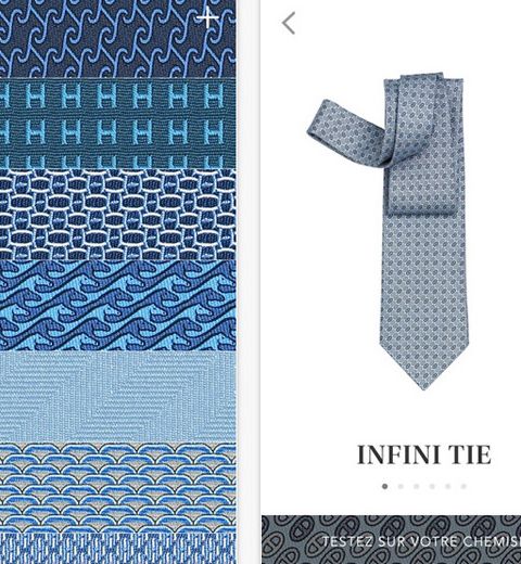 Hermès lance l’application qui vous apprend à nouer votre cravate