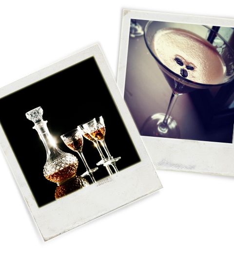 Cocktail au brandy – café