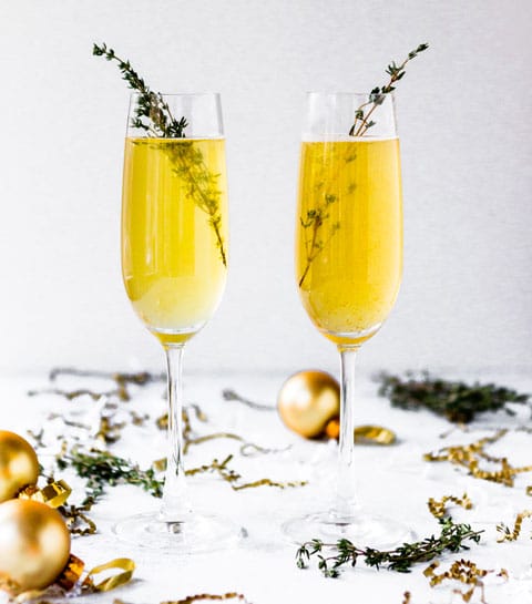 5 recettes de cocktails à base de champagne