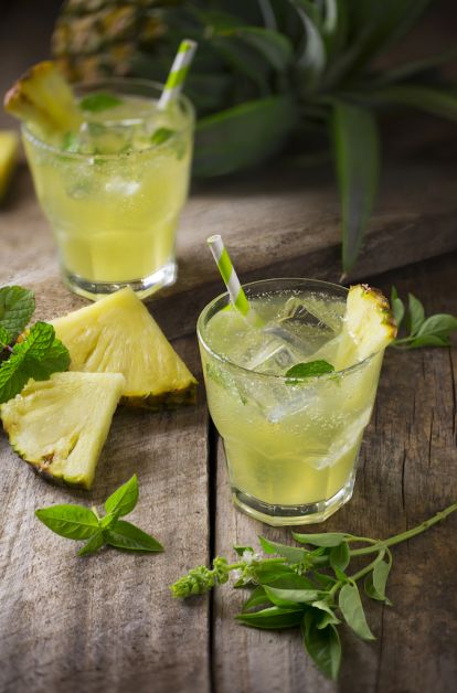 boisson fraîche citron ananas