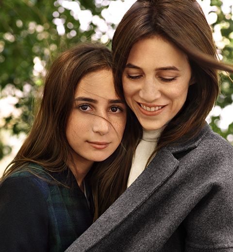 Charlotte Gainsbourg et sa fille Alice égéries pour Comptoir des Cotonniers