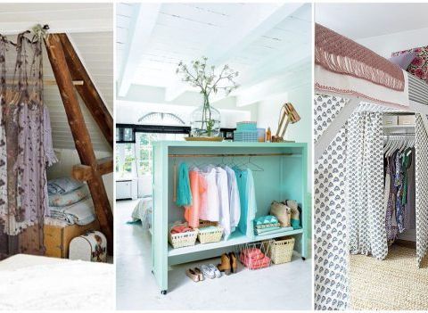 Où caser un dressing ? (quand on n’a pas de place pour en mettre un)