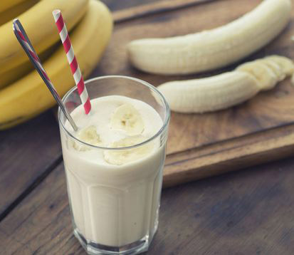 Le smoothie banane / flocons d’avoine