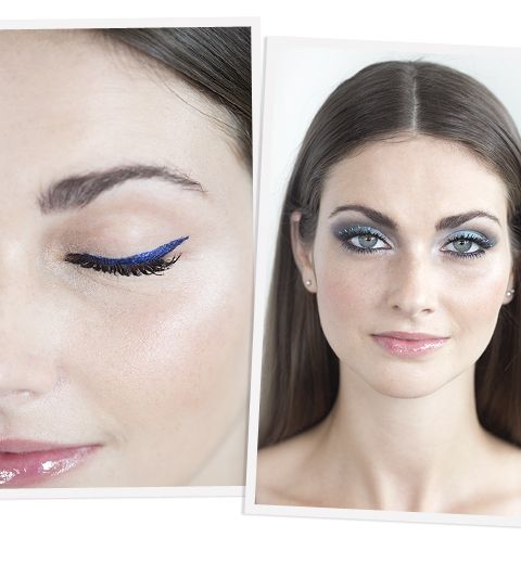 Tuto: comment porter le make-up bleu ?
