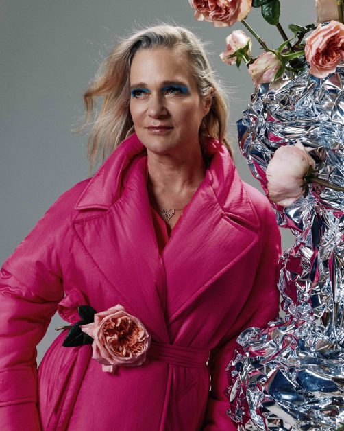 ยฉ MICHAEL SMITS I Portret Prinses Delphine van Saksen-Coburg I Mantel Essentiel Antwerp