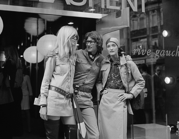 Betty Catroux, Yves Saint Laurent et Loulou de la Falaise