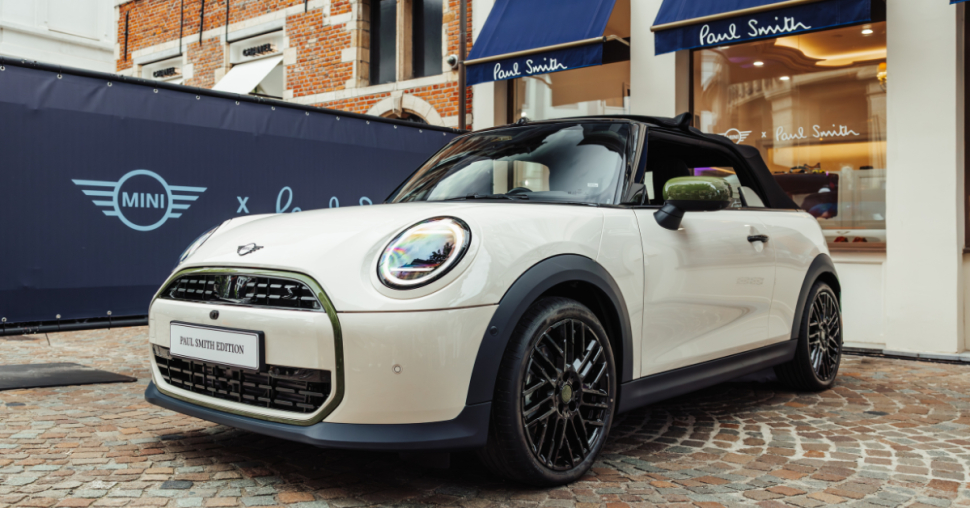 Summer Kick-off : MINI Belux présente la MINI Paul Smith Cabrio en Première Belge à Anvers