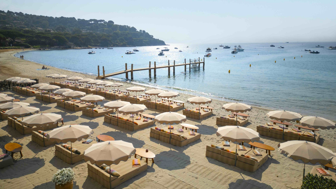 le Jardin Tropezina plage