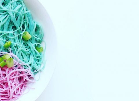 Unicorn noodles : la nouvelle tendance healthy sur Instagram
