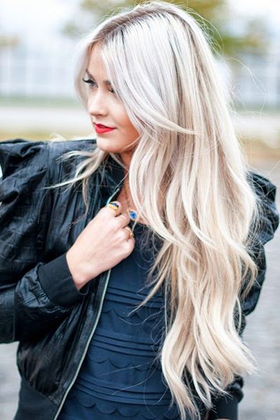 Coiffures tendances : Blonde platine 3 – Pinterest