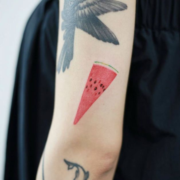 tattoo pastèque