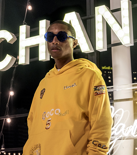 Pharrell Williams signe une collection capsule pour Chanel