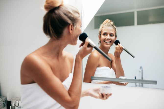 fabriquer cosmétiques DIY poudre maquillage