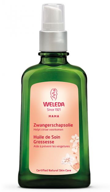 L'huile de soin grossesse de la marque Weleda est un produit à ajouter à sa routine grossesse