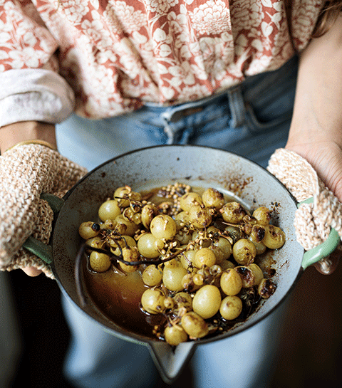 La grappe de raisin blanc rôti par Pauline Lemberger