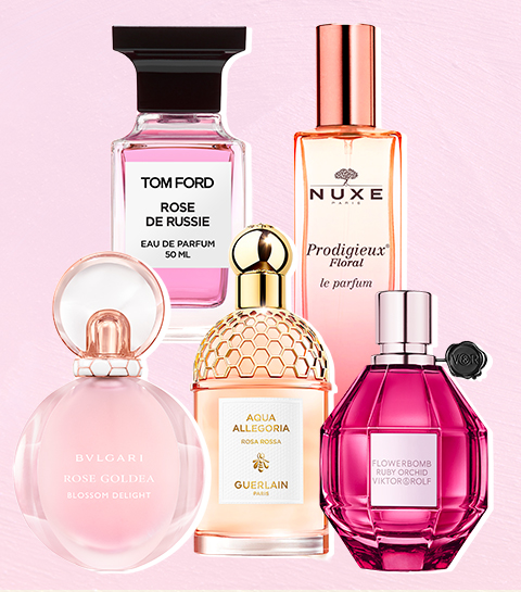 12 parfums roses ultra romantiques à offrir à la Saint-Valentin