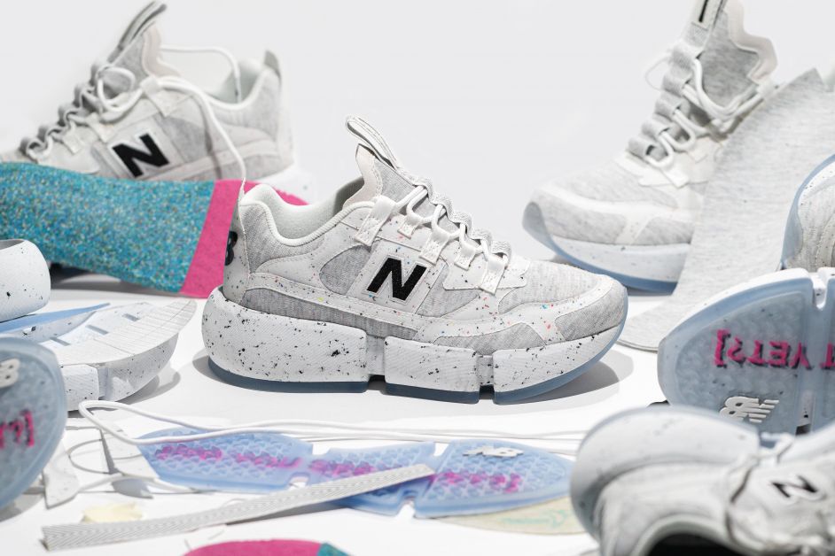 Collaboration de la nouvelle basket New Balance Vision Racer & Jaden Smith