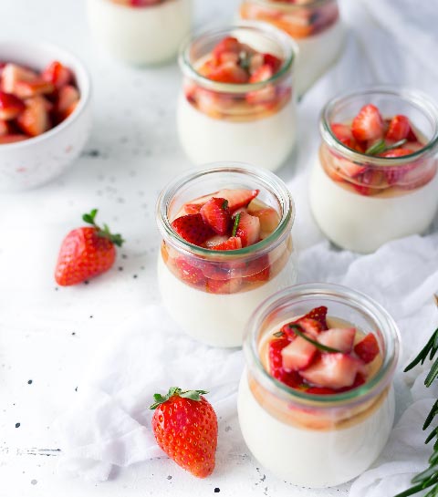 5 recettes fraîches et gourmandes à base de fraises