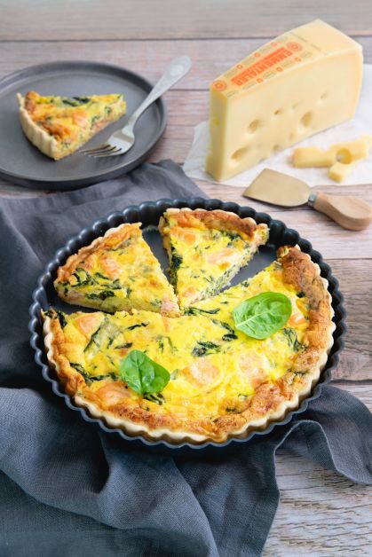 recette quiche avec l'emmentaler aop