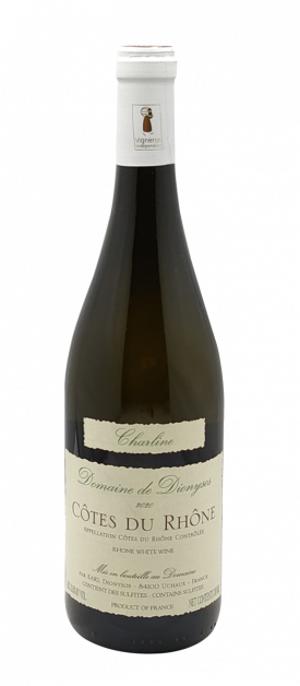 Vins : Cuvée Charline, Domaine Dionysos, AOC Côtes du Rhône, 2020