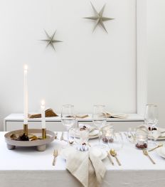 Vente Flash : impressionnez vos invités avec une table de Noël élégante
