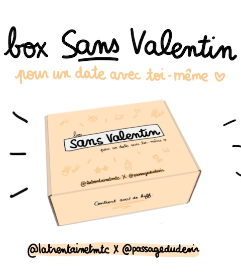 La box Sans Valentin : pour une soirée parfaite avec soi-même