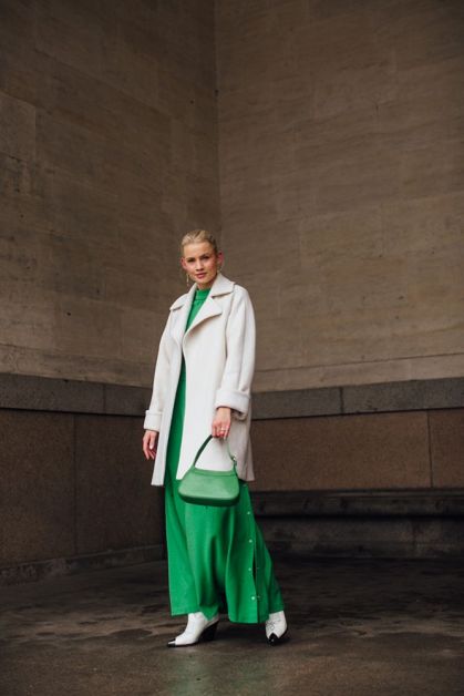 Le vert à la Fashion Week de Copenhague