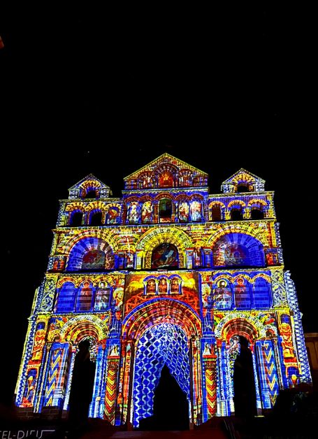 Le festival des lumières à la cathédrale
