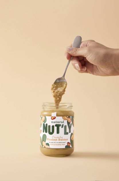 Natural Nut'ly Peanut Butter Crunchy ©Alexandre Bibaut