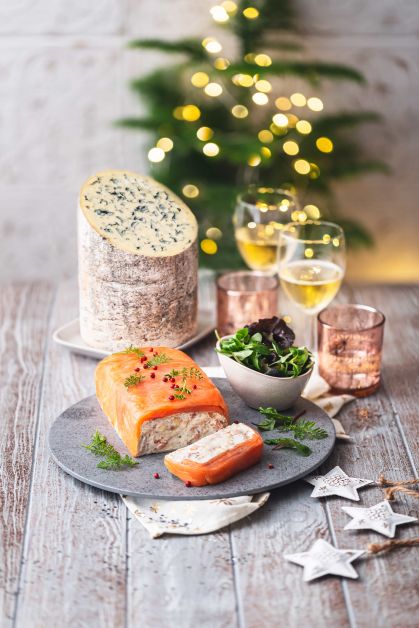 terrine de saumon à l'aop fourme d'ambert