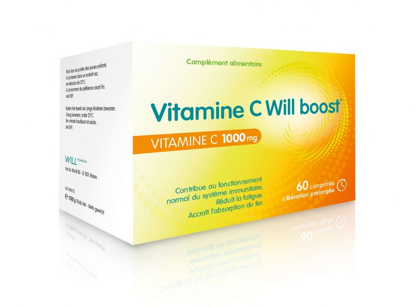 Vitamine C Will boost - 60 comprimés