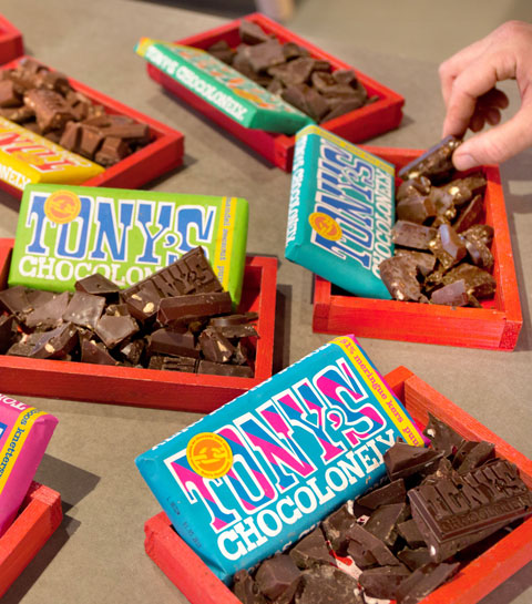 Bruxelles : Tony’s Chocolonely ouvre un pop-up à chocolat gratuit