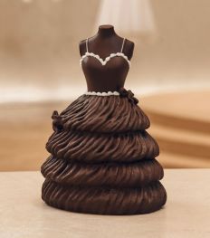 Dior signe des créations en chocolat haute couture